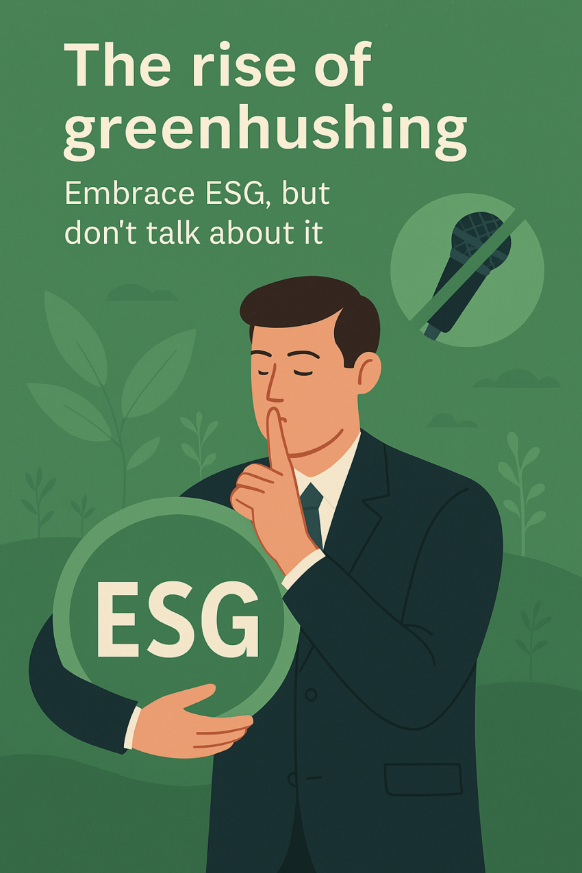 The Rise of Greenhushing: When ESG Walks Quietly Through the Balance Sheet